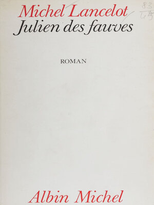 cover image of Julien des fauves